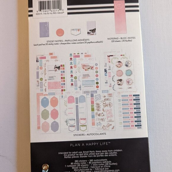 NWT 'Marvelous R Thy Works' 483p Happy Planner Accessory Pack Stickers Christian - Picture 4 of 6